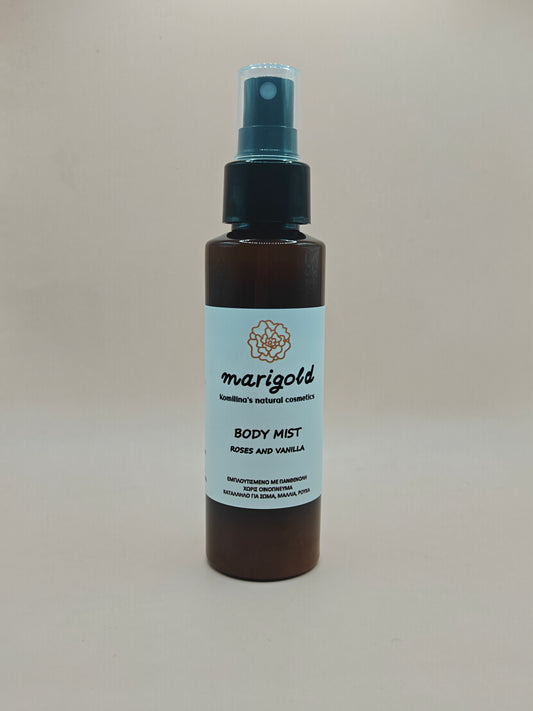 Body Mist Roses and Vanilla - 100ml